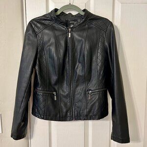 Alfani Faux Leather Jacket